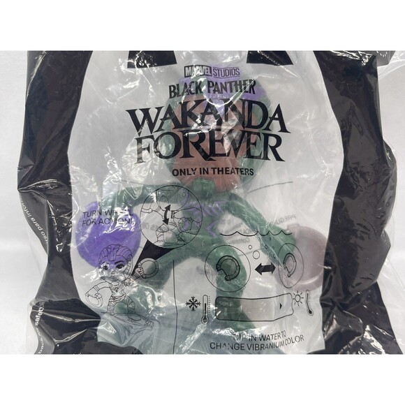 2022 McDonalds Happy Meal Toy Black Panther Nakia Wakanda Forever Toy #3 New! - Picture 3 of 8